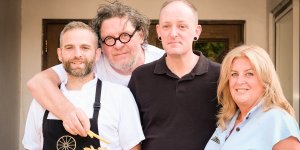 Pierre White collabs on pub hot dogs