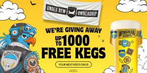 Win free beer –1,000 free Kegs of BrewDog Wingman up for grabs