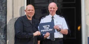 #VATsTheProblem arrives at 10 Downing Street