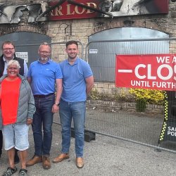 Petrol-bombed pub to rise from the ashes