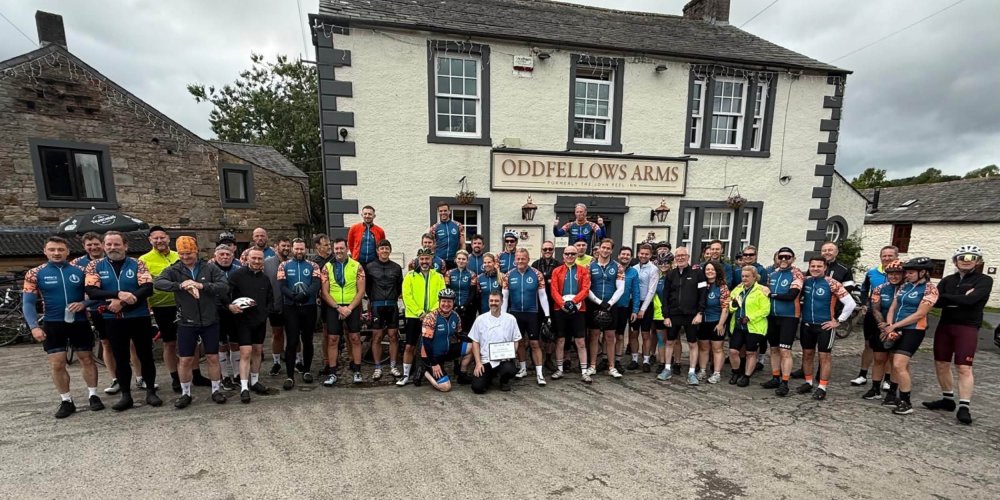 Pedalling To Pubs charity tops £100,000