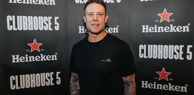 Wayne Bridge footballer at new bar launch